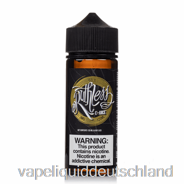 Gold – Rücksichtsloser Dampf – 120 Ml 0 Mg Vape Deutschland